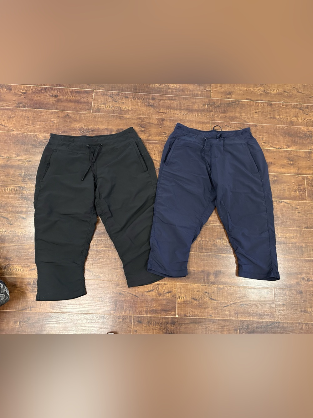 2 pairs of kirkland capris